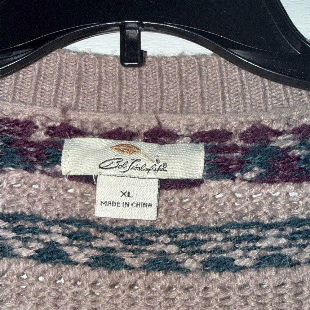 Cozy Patterned Open Front Cardigan - Picture 2 of 7